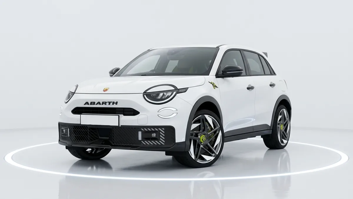 Abarth 600e Turismo en renting en Madrid