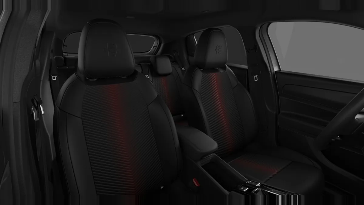 Alfa Romeo Junior Ibrida en renting en Madrid — Interior