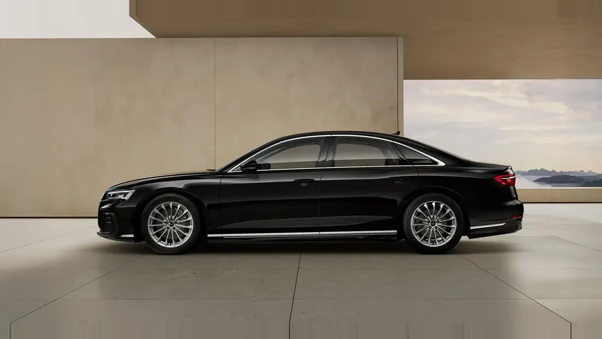 Audi A8 50 TDI 210kW (286CV) Quattro Tiptronic en renting en Madrid — Lateral