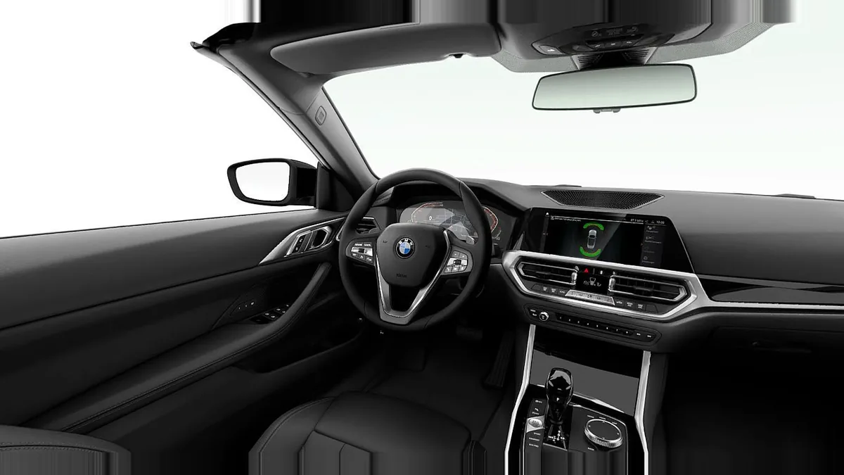 BMW Serie 4 420i Cabrio en renting en Madrid — Trasera