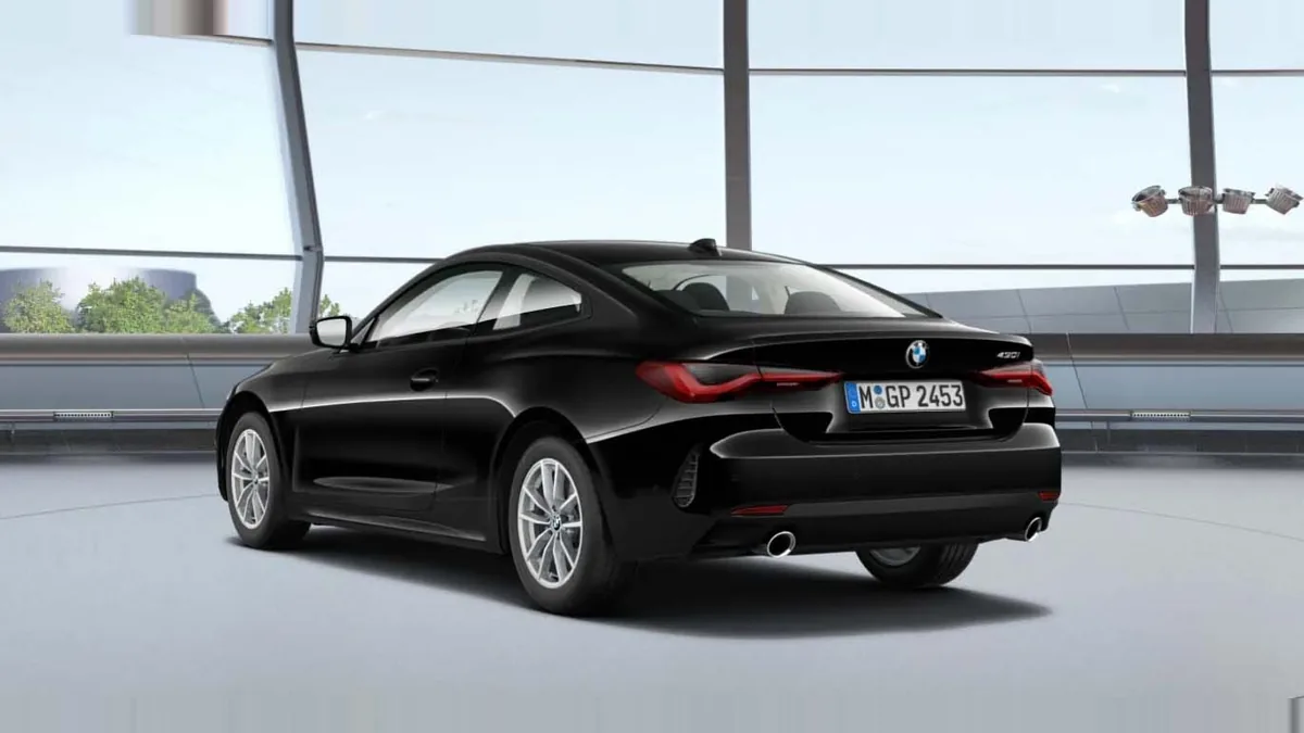 BMW Serie 4 420i Coupé en renting en Madrid — Interior