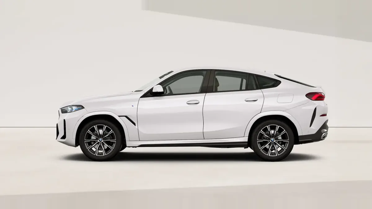 BMW X6 xDrive 40d M Sport en renting en Madrid — Lateral