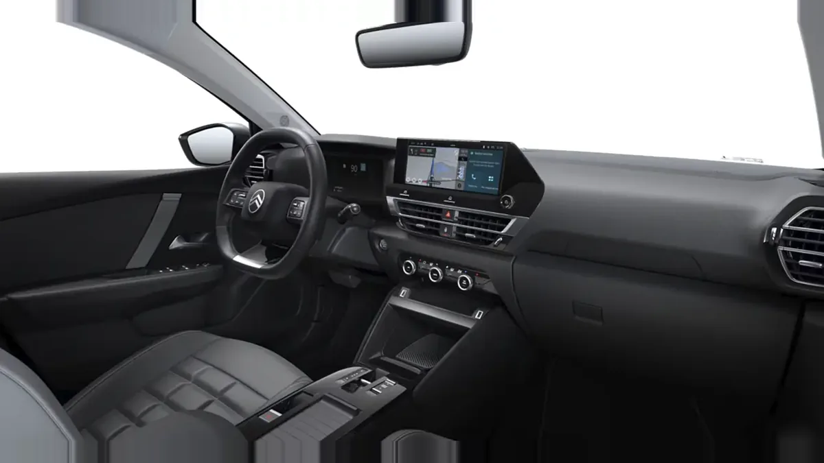 Citroën C4 Hybrid e-DCS6 Max 145CV en renting en Madrid — Interior