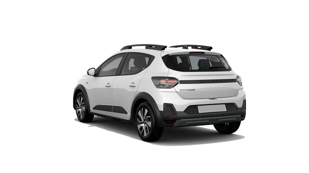 Dacia Sandero Stepway Expression ECO-G 120 AT en renting en Madrid — Trasera