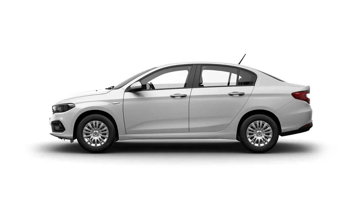 Fiat Tipo Sedán 1.6 Diésel 96kW (130CV) en renting en Madrid — Lateral