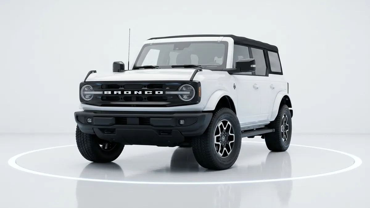 Ford Bronco Outer Banks 2.7 EcoBoost V6 335CV en renting en Madrid