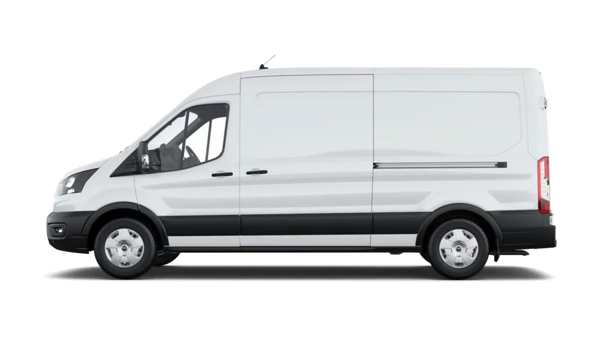 Ford TRANSIT 350 L3 Trend N1 EcoBlue 96kW FWD en renting en Madrid — Lateral