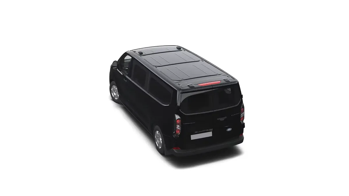 Ford Transit Custom Kombi 2.0 EcoBlue 136CV 320 L2 Trend II en renting en Madrid — Trasera