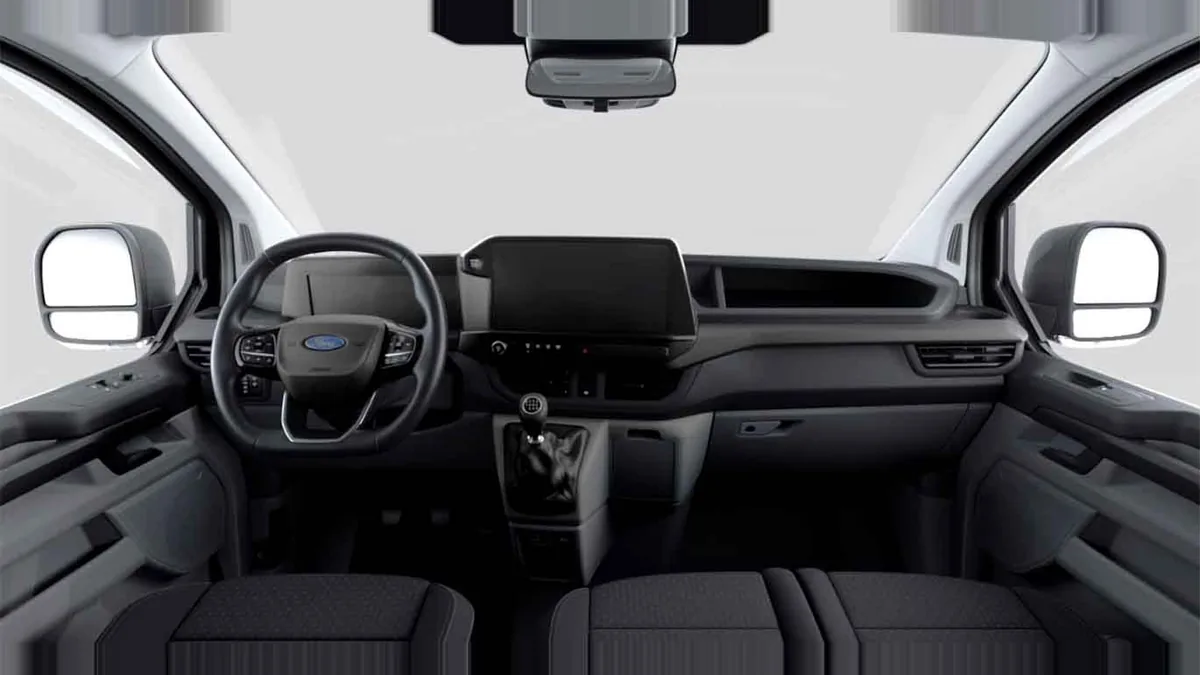 Ford Transit Custom Kombi 2.0 EcoBlue 150Cv 320 L1 Trend M1 II en renting en Madrid — Interior