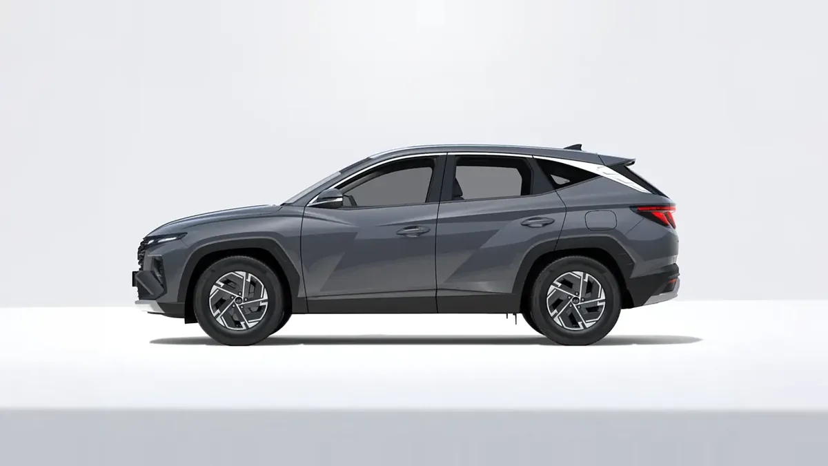 Hyundai Tucson FL 1.6T 239CV HEV AT Klass en renting en Madrid — Delantera