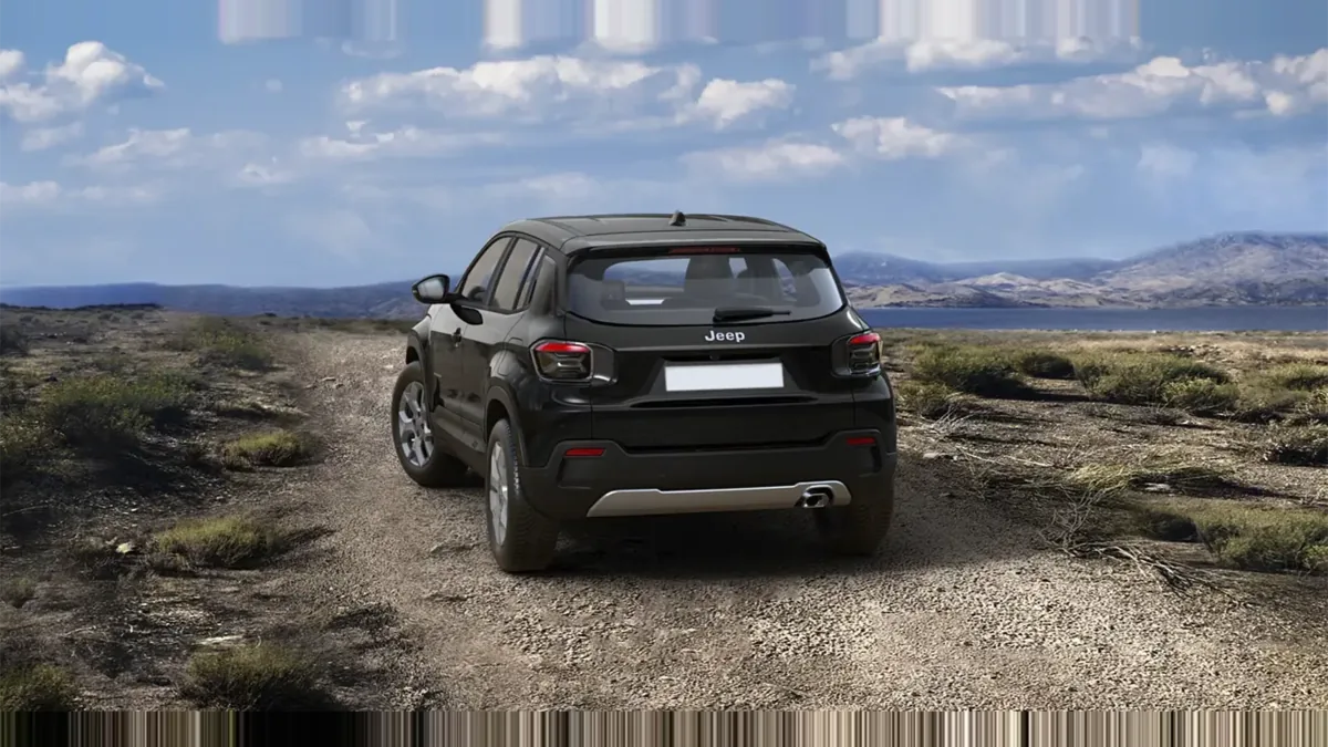 Jeep AVENGER E-HYBRID ALTITUDE en renting en Madrid — Interior