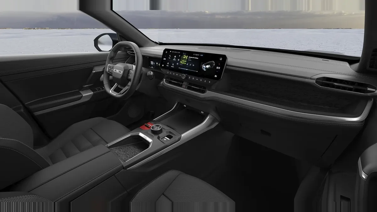 Jeep Compass 1.2 MHEV Altitude 145CV en renting en Madrid — Interior