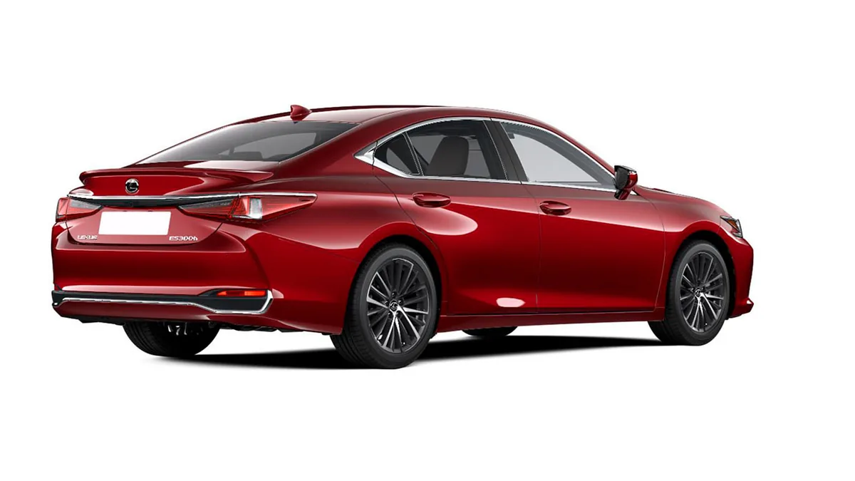 Lexus ES 2.5 300h Premium en renting en Madrid — Trasera