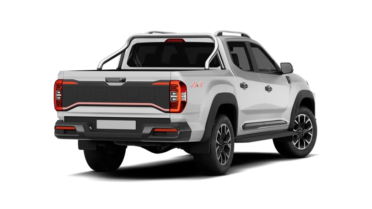 Maxus T60 MAX 4WD 215CV en renting en Madrid — Lateral