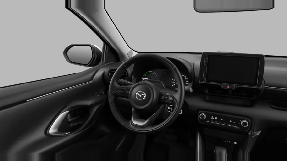 Mazda 2 Hybrid 1.5 85kW 116CV CVT Centre-Line GRY en renting en Madrid — Delantera