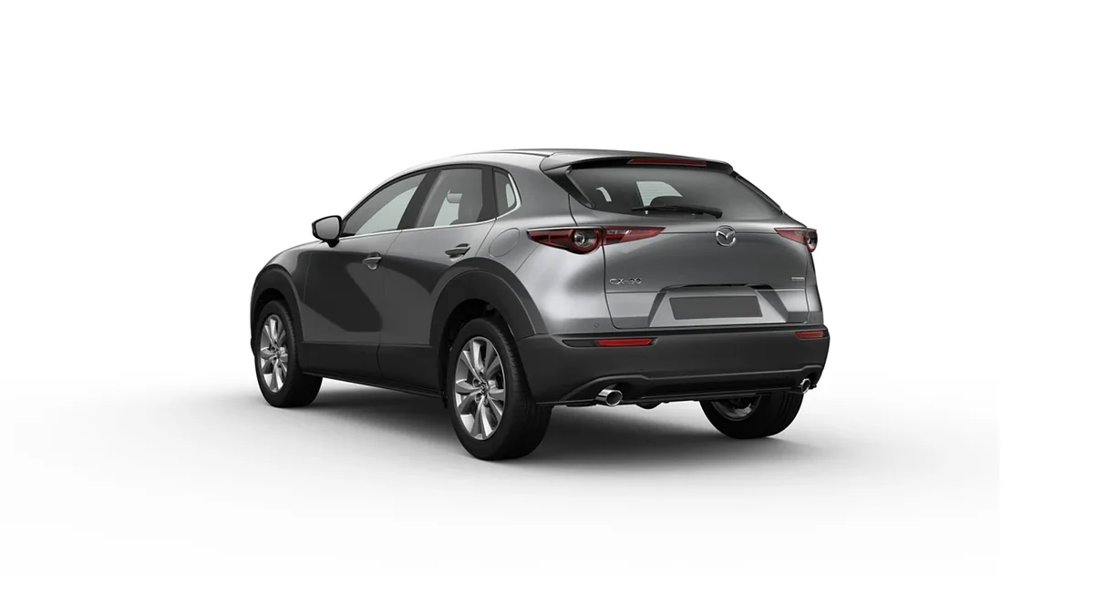 Mazda CX-30 e-SKYACT G MHEV Centre-Line en renting en Madrid — Trasera