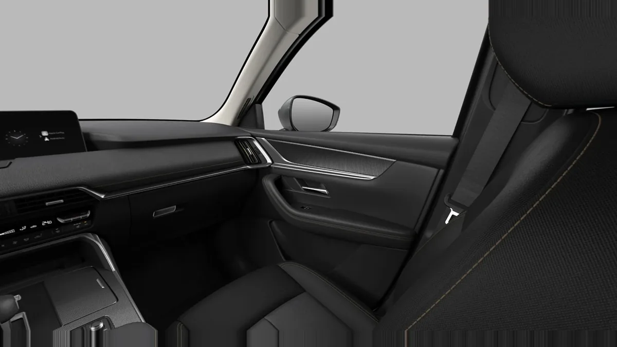 Mazda CX-60 e-Skyactiv D MHEV 8AT RWD Exclusive-Line en renting en Madrid — Interior