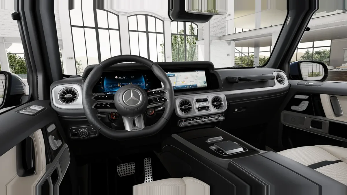 Mercedes-AMG G 63 en renting en Madrid — Delantera
