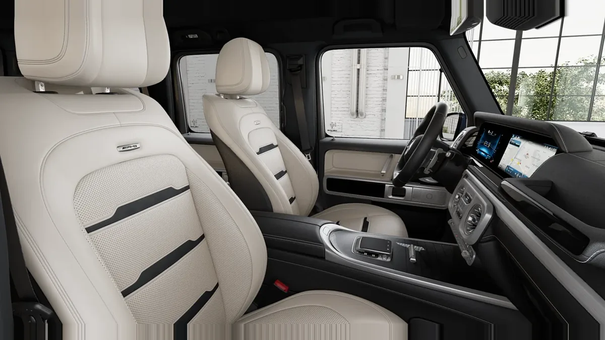 Mercedes-AMG G 63 en renting en Madrid — Interior