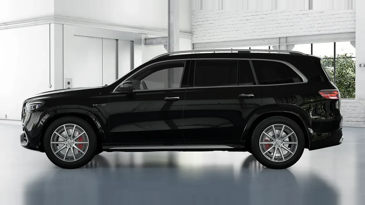Mercedes-AMG GLS 63 4MATIC en renting en Madrid — Lateral