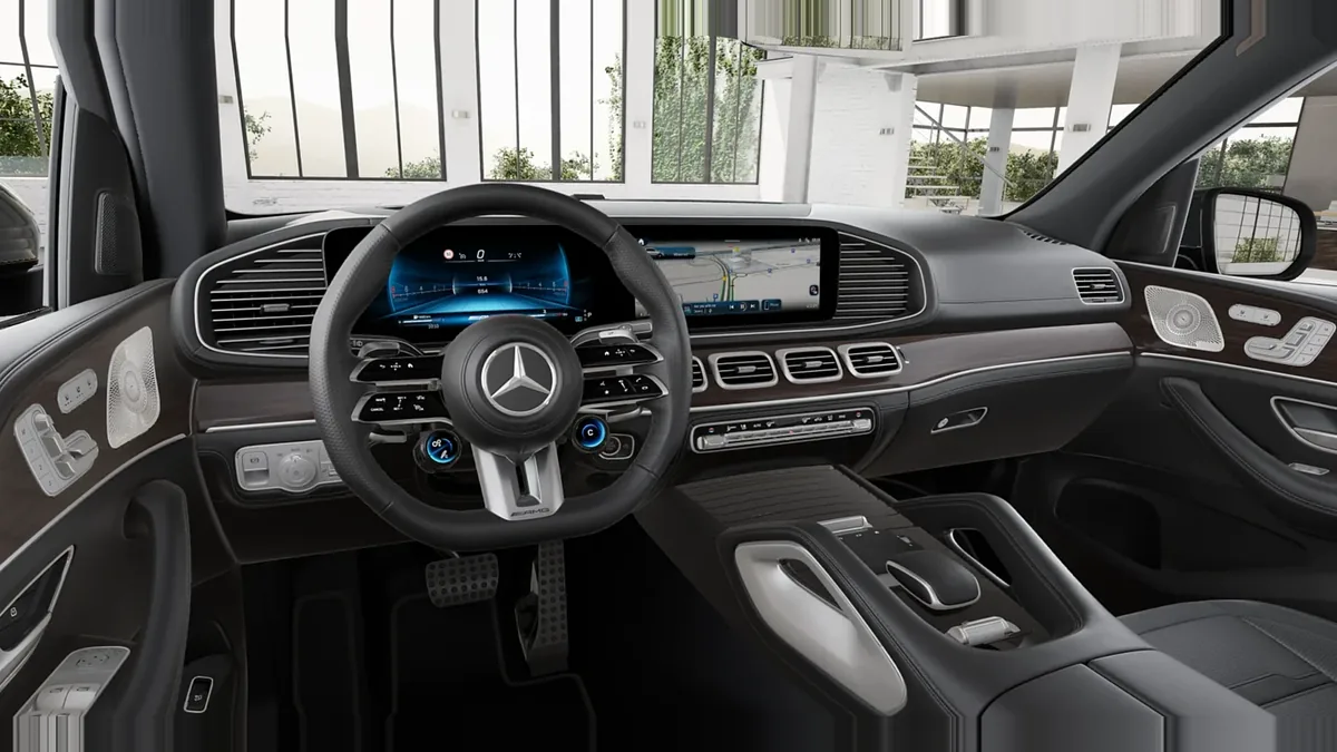 Mercedes-AMG GLS 63 4MATIC en renting en Madrid — Delantera
