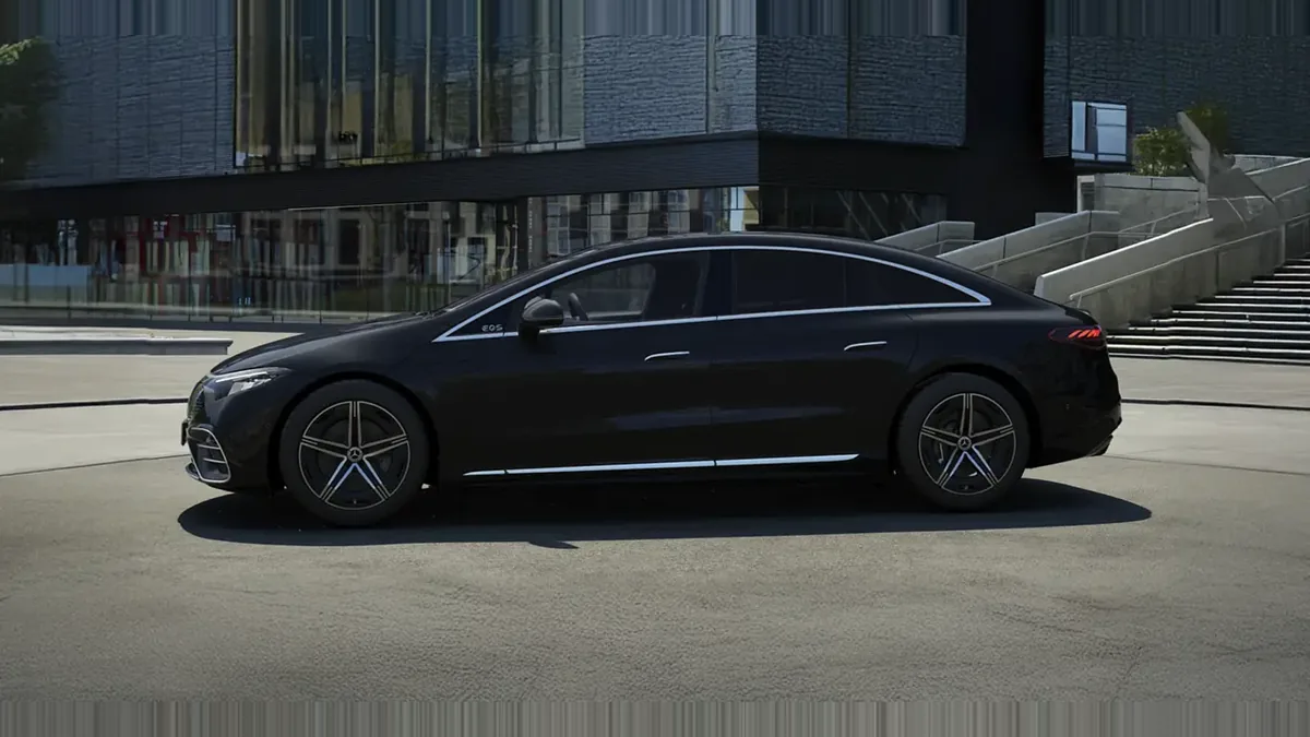 Mercedes-Benz EQS 350 Edition en renting en Madrid — Lateral