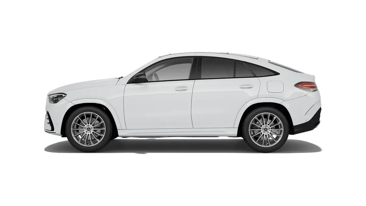 Mercedes-Benz GLE 350de 4MATIC Coupé en renting en Madrid — Lateral