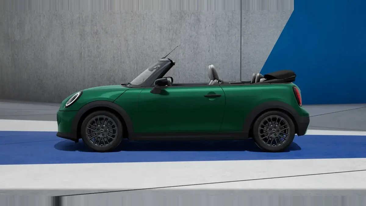 MINI Cooper C Cabrio Classic en renting en Madrid — Lateral