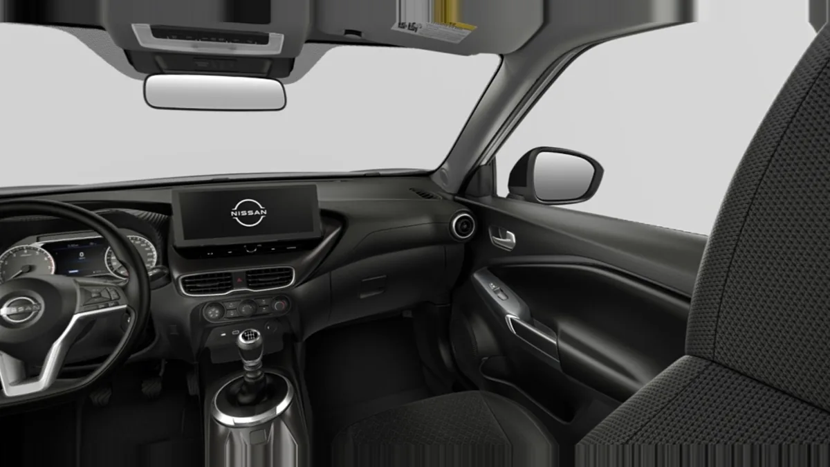 Nissan Juke 1.0 DIG-T 114CV Acenta II en renting en Madrid — Interior
