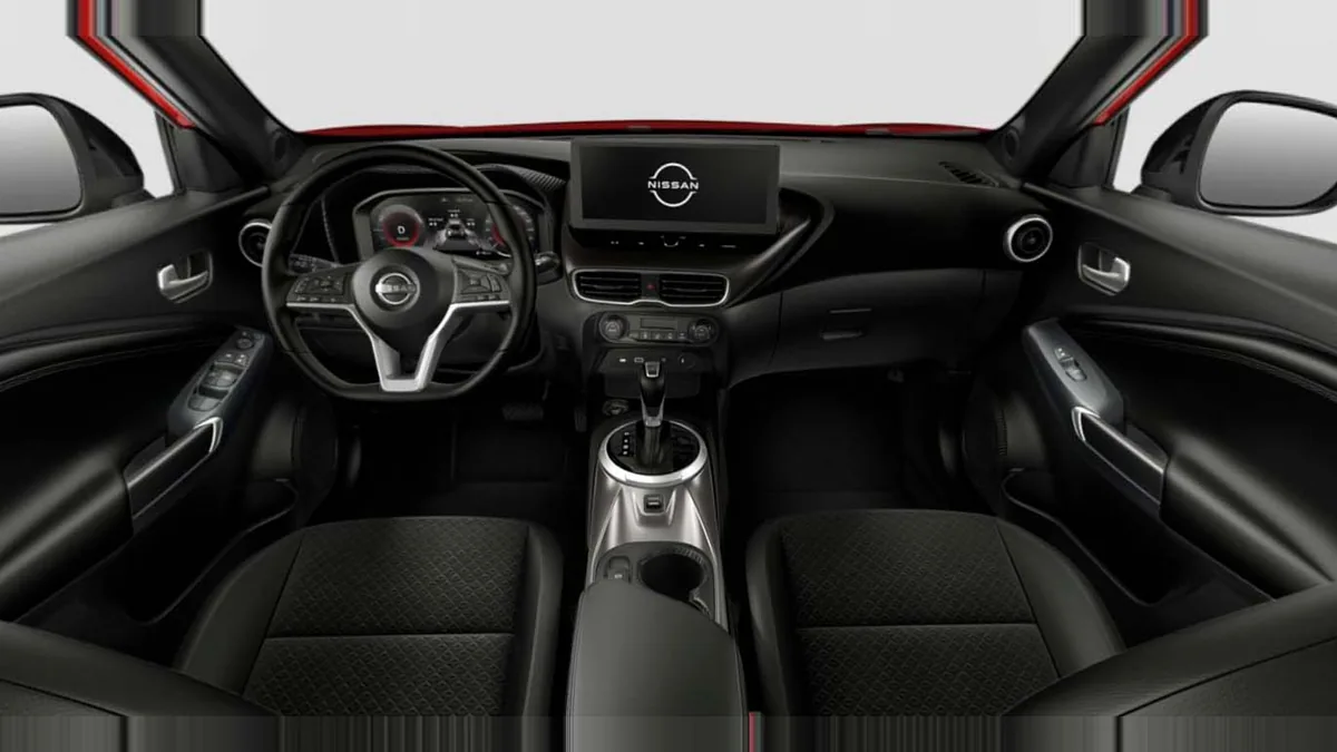 Nissan Juke 1.6 Hybrid Nconnecta 145CV Automático en renting en Madrid — Interior