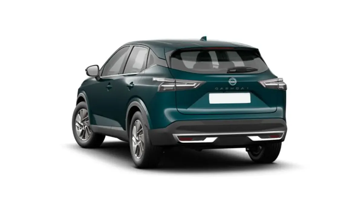Nissan Qashqai DIG-T 103kW (140CV) MHEV 4x2 Acenta Deep Blue Ocean en renting en Madrid — Trasera