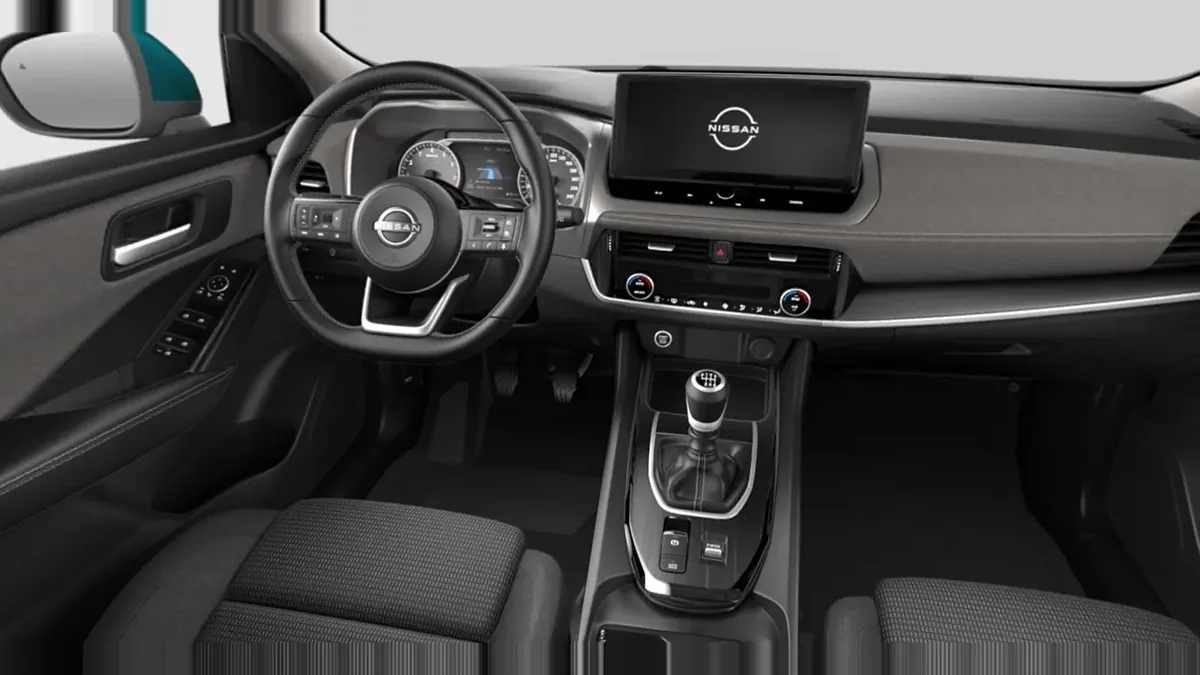 Nissan Qashqai DIG-T 103kW (140CV) MHEV 4x2 Acenta Deep Blue Ocean en renting en Madrid — Delantera
