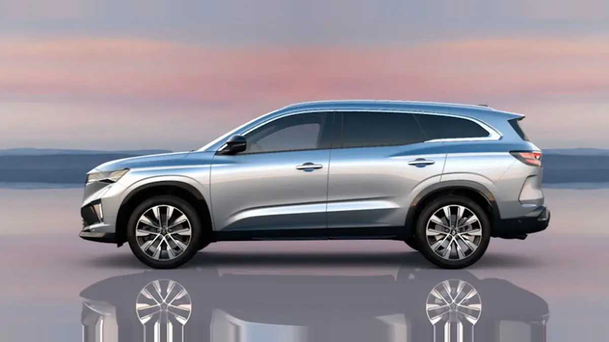 Renault ESPACE TECHNO E-TECH FULL HYBRID 200CV en renting en Madrid — Lateral