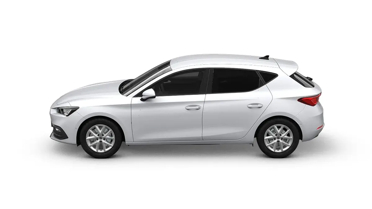 SEAT León 1.5 eTSI (115CV) DSG Style XL en renting en Madrid — Lateral