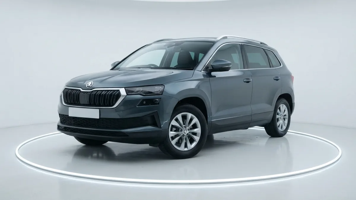Škoda Karoq Selection 2.0 TDI 150cv 4x4 DSG en renting en Madrid — Lateral