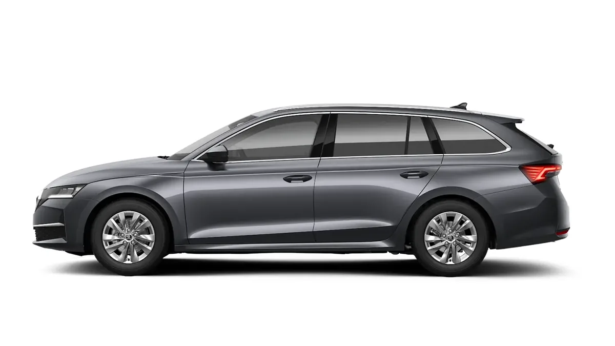 Škoda Octavia Combi 2.0 TDI DSG Selection en renting en Madrid — Delantera