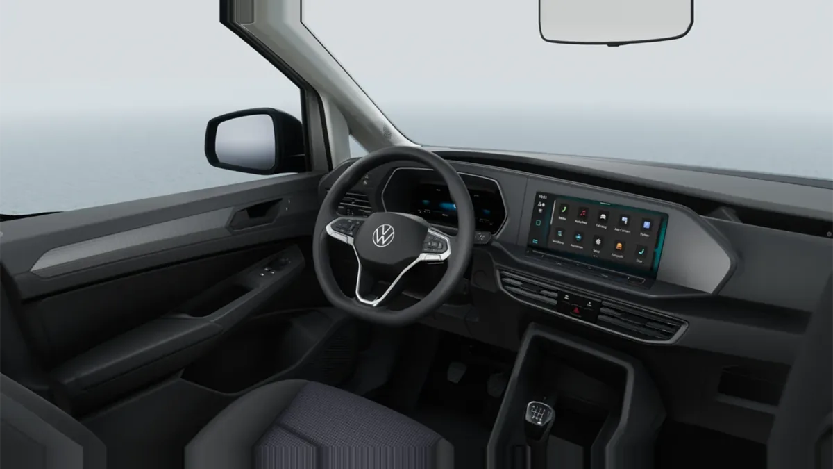 Volkswagen Caddy Fresh Van 2.0 TDI 75kW (102CV) 6vel. - ISOTERMO en renting en Madrid — Interior