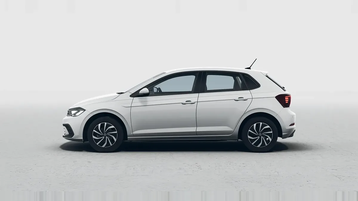 Volkswagen Polo Match 1.0 TSI 70kW (95CV) en renting en Madrid — Lateral